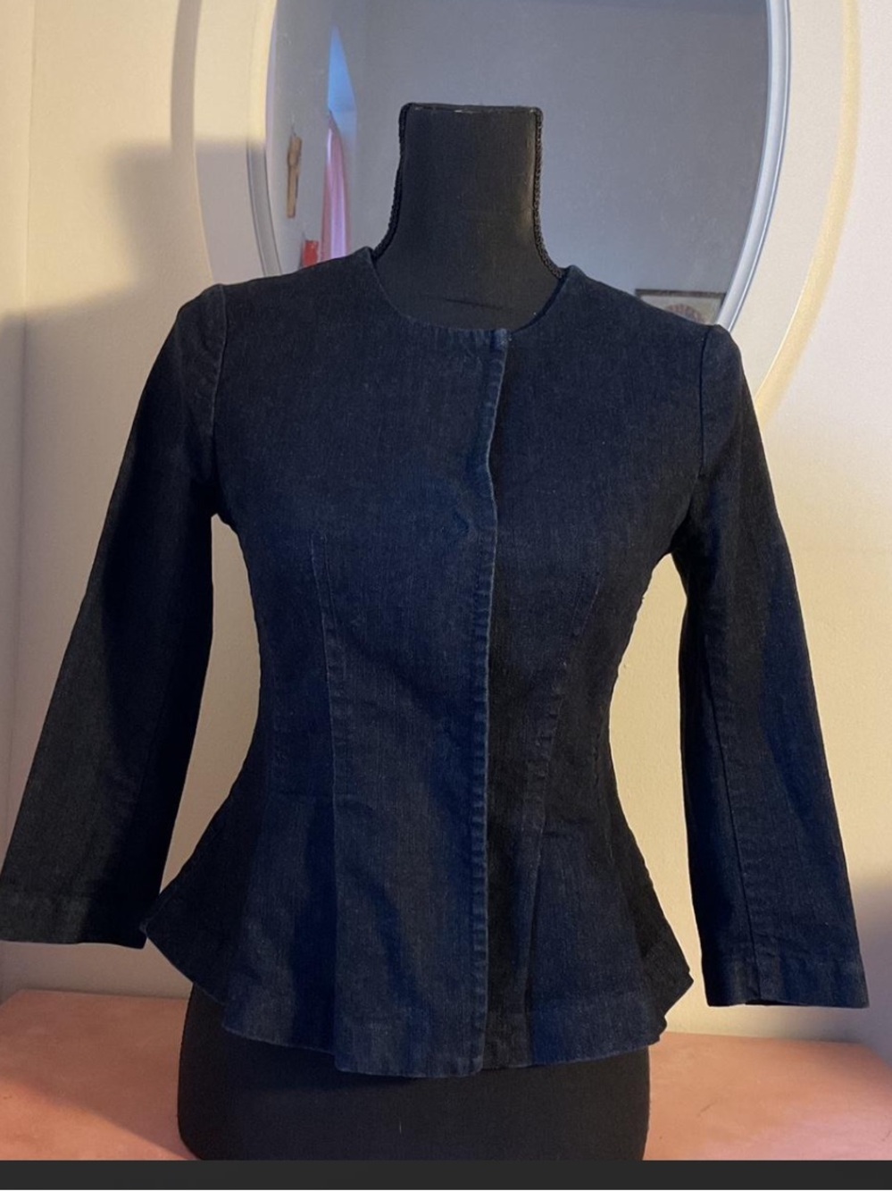 Women's Black Denim Jacket